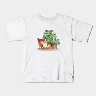 Interior with plants Kids T-Shirt